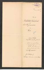 k.k. naturhistorisches Hofmuseum, Intendanzakten 1885-1896 (Hauer), Aktenzahl Z.471.g/1889, Seite 4